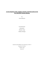 An Investigation of the Arginine-Aspartic Acid Interaction in the BAX-Bid BH3 Domain Binding