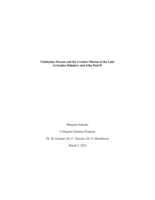 Trinitarian Persons and the Creative Mission of the Laity in Sergius Bulgakov and John Paul II