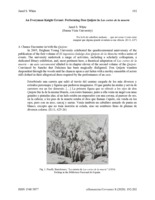 An Everyman Knight Errant: Performing Don Quijote in Las cortes de la muerte