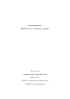 The Anti-Confessions: Till We Have Faces as a Response to Augustine